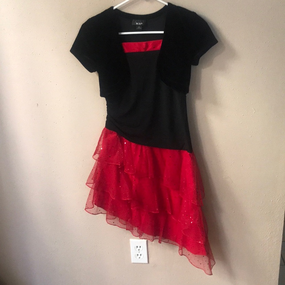 Girls winter dress